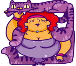 Oddmons and what they do T sticker #14387590