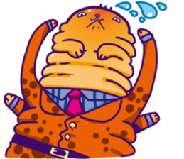 Oddmons and what they do T sticker #14387592