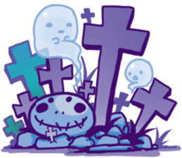 Oddmons and what they do T sticker #14387593