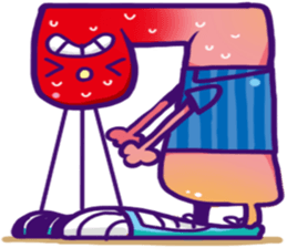 Oddmons and what they do T sticker #14387594