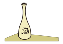 Chicken family new year sticker #14387717