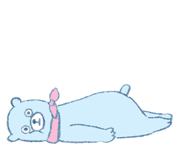 The bear in crayon sticker #14387740