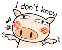 Cute pig everyday 3rd sticker #14387809