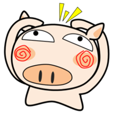 Cute pig everyday 3rd sticker #14387810
