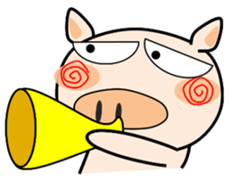 Cute pig everyday 3rd sticker #14387812