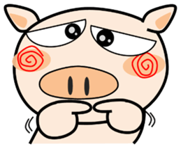 Cute pig everyday 3rd sticker #14387813