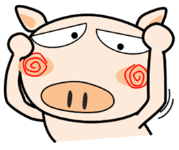 Cute pig everyday 3rd sticker #14387817