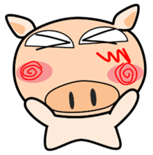 Cute pig everyday 3rd sticker #14387819