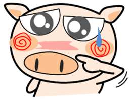 Cute pig everyday 3rd sticker #14387821