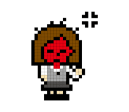 DAILY LIFE of OL pixcel sticker #14388027