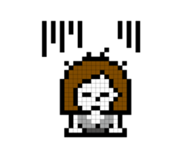 DAILY LIFE of OL pixcel sticker #14388029