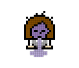 DAILY LIFE of OL pixcel sticker #14388039