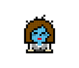 DAILY LIFE of OL pixcel sticker #14388041