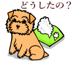 Terrier Sticker3 sticker #14388388