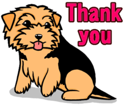 Terrier Sticker3 sticker #14388389