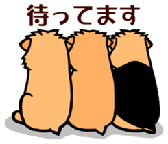 Terrier Sticker3 sticker #14388390