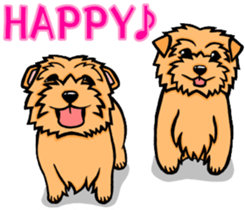 Terrier Sticker3 sticker #14388393