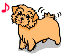 Terrier Sticker3 sticker #14388403