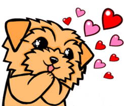 Terrier Sticker3 sticker #14388404