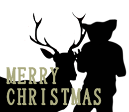 Chihuahua man,New Year's Holiday sticker #14388502