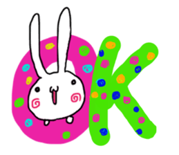 RABBIT Stickers for Family and Friends sticker #14388682