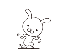 Lapyo of the Rabbit. sticker #14388824