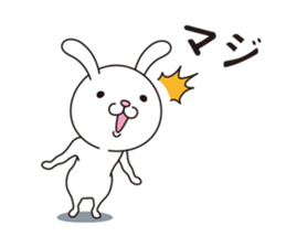 Lapyo of the Rabbit. sticker #14388848