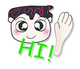 Hi my name is Saki...^^ sticker #14389041