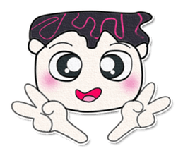 Hi my name is Saki...^^ sticker #14389074