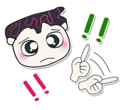 Hi my name is Saki...^^ sticker #14389075