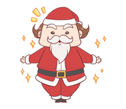 Boni & Pink: Christmas & New Year sticker #14389170