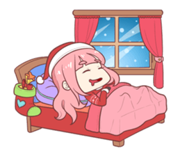 Boni & Pink: Christmas & New Year sticker #14389179