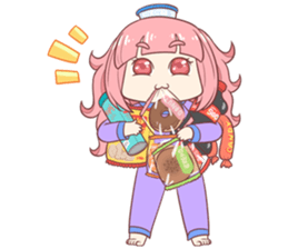 Boni & Pink: Christmas & New Year sticker #14389203