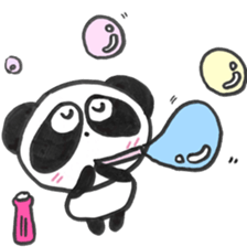 Pretty panda P-chan3 sticker #14389870
