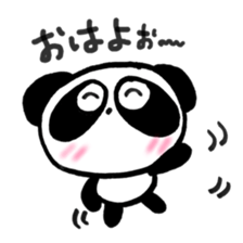 Pretty panda P-chan3 sticker #14389871