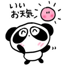 Pretty panda P-chan3 sticker #14389874