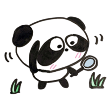 Pretty panda P-chan3 sticker #14389877