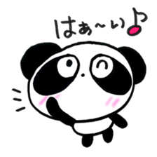 Pretty panda P-chan3 sticker #14389878