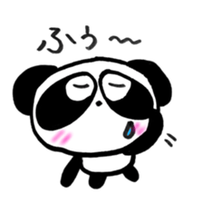 Pretty panda P-chan3 sticker #14389883
