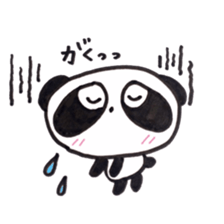 Pretty panda P-chan3 sticker #14389884