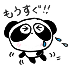 Pretty panda P-chan3 sticker #14389886
