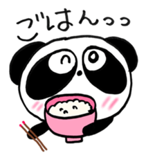 Pretty panda P-chan3 sticker #14389891