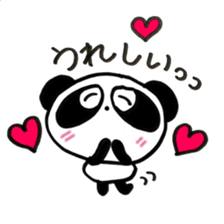 Pretty panda P-chan3 sticker #14389894