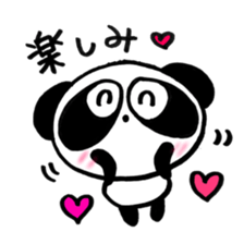 Pretty panda P-chan3 sticker #14389895