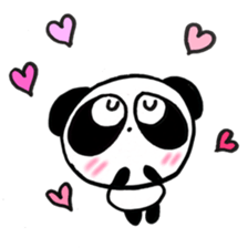 Pretty panda P-chan3 sticker #14389897