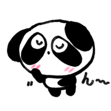 Pretty panda P-chan3 sticker #14389904