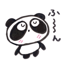 Pretty panda P-chan3 sticker #14389905