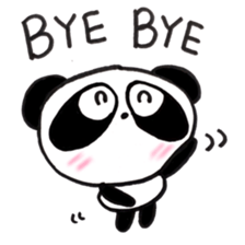 Pretty panda P-chan3 sticker #14389908