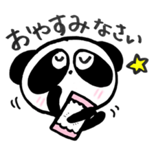Pretty panda P-chan3 sticker #14389909