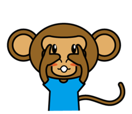 ShakeyMonkey II sticker #14391666